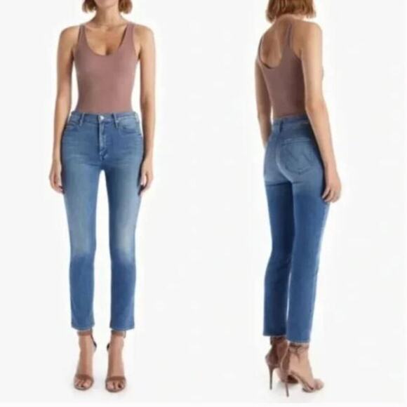 Mother The Mid Rise Dazzler Ankle Jeans  Sz 28 - Picture 1 of 8